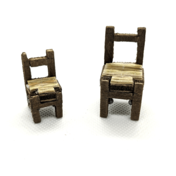 Sedia eco in legno