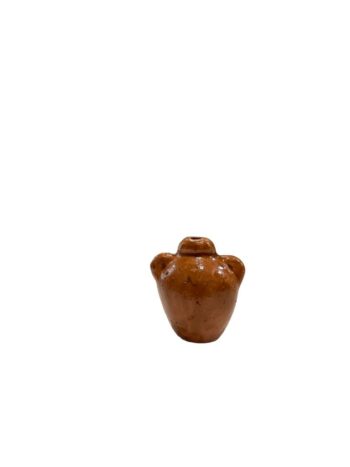 Brocca in terracotta smaltata per presepe