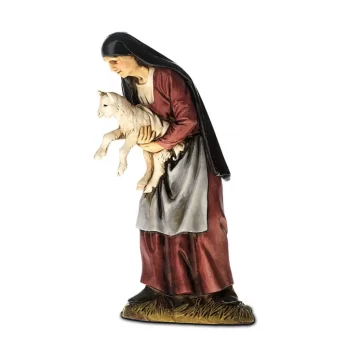 VECCHIA CON AGNELLO CM 12