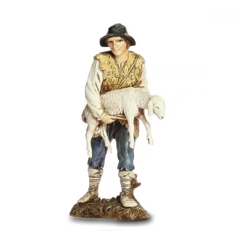 PASTORE CON AGNELLO 12 CM