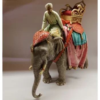 ELEFANTE CON CONDUCENTE CM 13