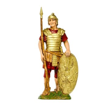 Centurione con scudo rotondo cm 6