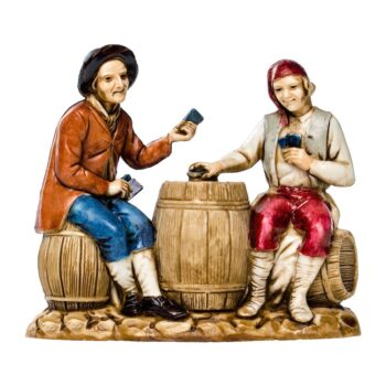 Giocatori di carte cm 8 Landi