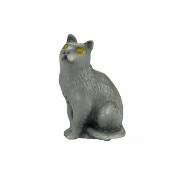 Gatto grigio cm 10