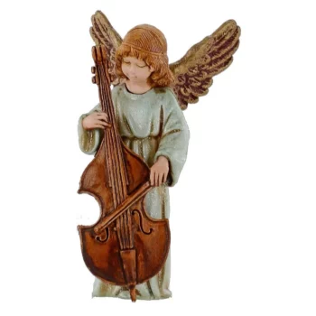 Angelo con violoncello cm 11 Landi Moranduzzo